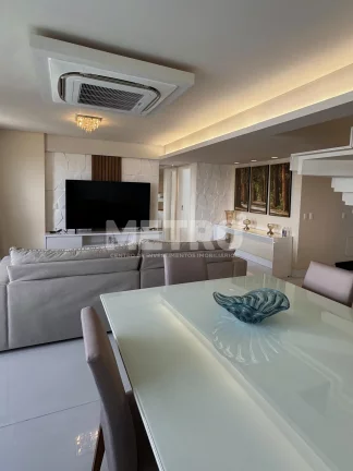 Imagem Apartamento à venda, Cobertura com 3 suítes sala de estar, sala de jantar