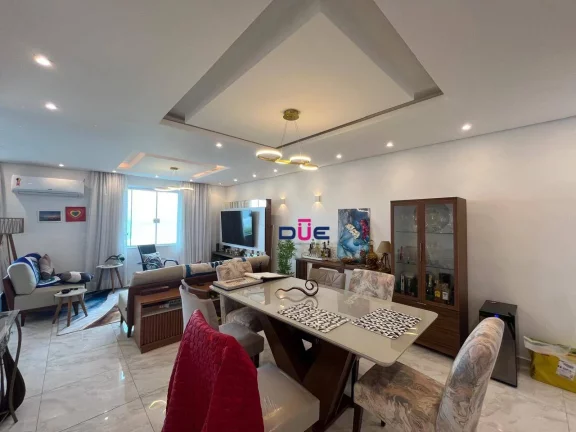 Imagem Apartamento com 3 dormitórios porteira fechada à venda, 123 m² por R$ 1.650.000 - Boqueirão - Santos/SP