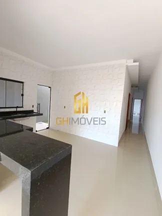Imagem CA1603Linda casa nova com 3 quartos sendo 1 suíte no Jardim Miramar A casa possui - 3 quartos sendo...