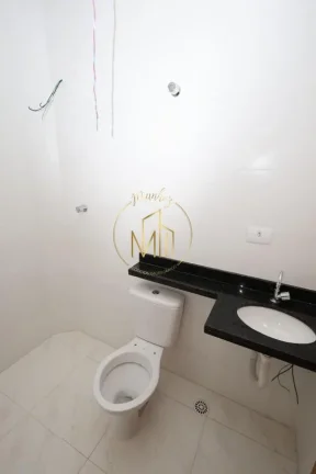 Imagem Cobertura para Venda em Santo André, Vila Pires, 2 dormitórios, 1 suíte, 3 banheiros,