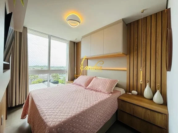 Imagem Apartamento de 2 dormitórios, mobiliado e decorado box duplo