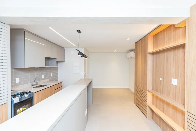 Imagem Apartamento 65M², 2Q, 1 Suíte, 2 Banheiros, 1 Vaga, Academia, Piscina, Churrasqueira, Piscina Aquecida, Salão de Festas e Jogos, Quadra, Bicicletário.