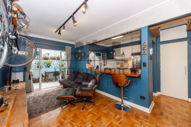 Imagem Apartamento Garden de 64,5m², em predinho restaurado na melhor localização de Pinheiros.