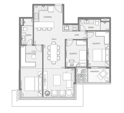 Imagem APARTAMENTO RESIDENCIAL em Rio de Janeiro - RJ, Barra da Tijuca