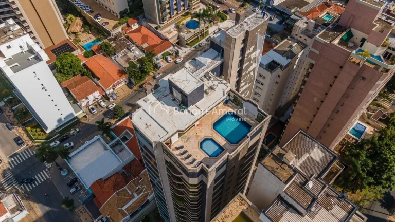 Imagem Apartamento a Venda, 410 m², Bairro Cambuí, 4 Suítes, 5 Garagens, Andar Alto, Vista Panorâmica, ...