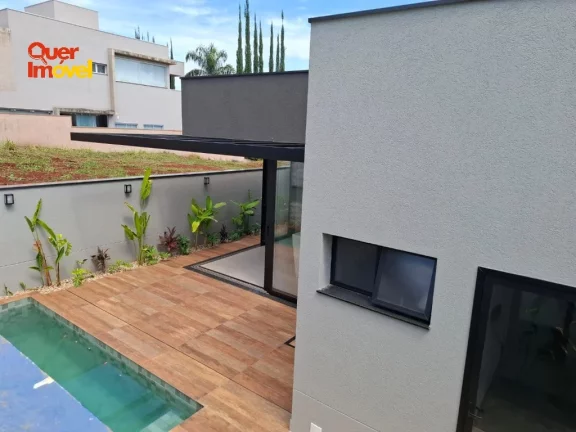 Imagem Casa em Condomínio de Luxo na Vila do Golf em Ribeirão Preto-SP: 4 Quartos, 2 Suítes, 2 Salas, 4 Banheiros, 200m².
