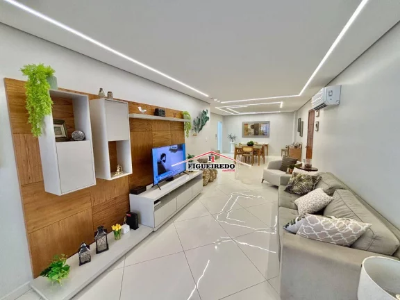 Imagem Apartamento à venda, 162 m² por R$ 1.900.000,00 - Canto do Forte - Praia Grande/SP
