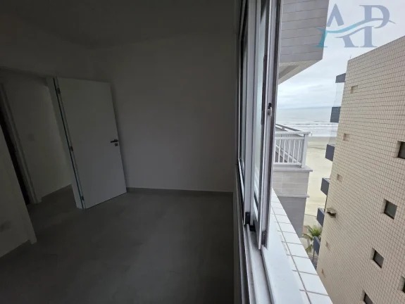 Imagem Apartamento na Guilhermina em Praia Grande com 2 Quartos Frente Mar