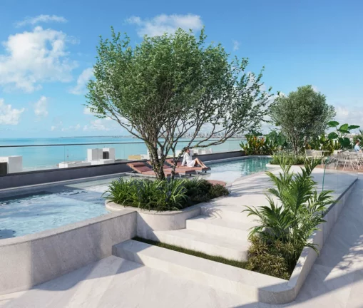 Imagem Studio à venda em Cabedelo, Ponta de Campina, com 1 quarto, 28,61m2