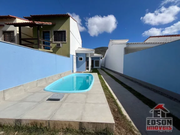 Imagem Casa 2 Quartos, sendo 1 Suíte, Piscina, em Itaipuaçu