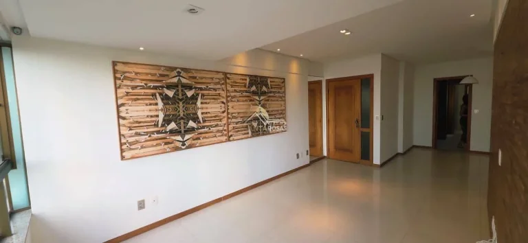 Imagem Apartamento 2/4 (2 suítes), 92 m², nascente, 3 banheiros + lavabo, varanda com fechamento em Reiki,