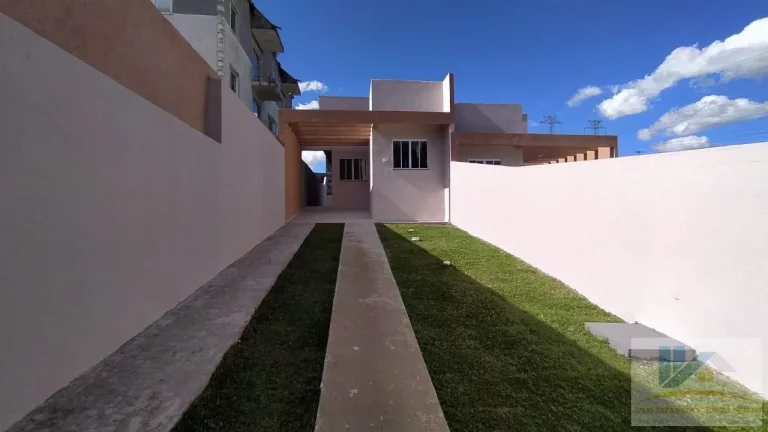 Imagem Casa para Venda em São José dos Pinhais, Del Rey, 3 dormitórios, 1 banheiro, 2 vagas
