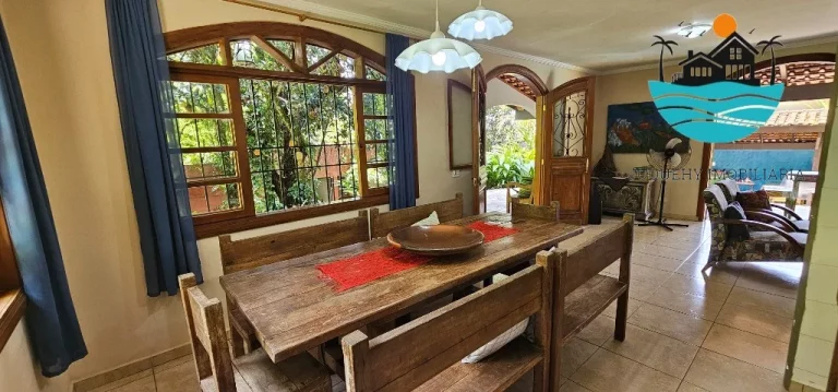 Imagem Casa para vender em Juquehy - 500m da praia com 4 dormitórios, com edícula, 150m² de área construída e 800m² de terreno | Juquehy Imobiliária