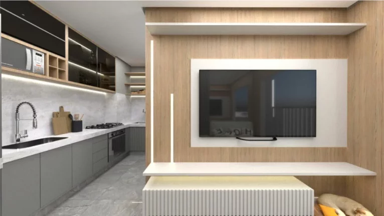 Imagem Vibe Residencial: Apartamento à venda na Vila Curuçá, 2 quartos, 1 banheiro, 36m². Minha casa minha vida em Santo André-SP!