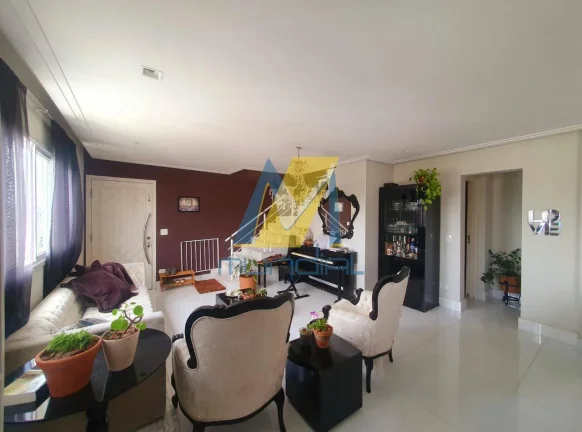 Imagem Luxuosa Cobertura Tríplex a Venda com 3 suítes, 4 vagas em São Caetano