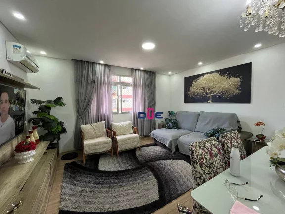 Imagem Apartamento com 3 dormitórios à venda, 120 m² por R$ 670.000 - Embaré - Santos/SP