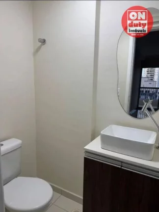 Imagem Apartamento com 3 quartos para alugar, 111 m² por R$ 5.700/mês - Vila Matias - Santos/SP