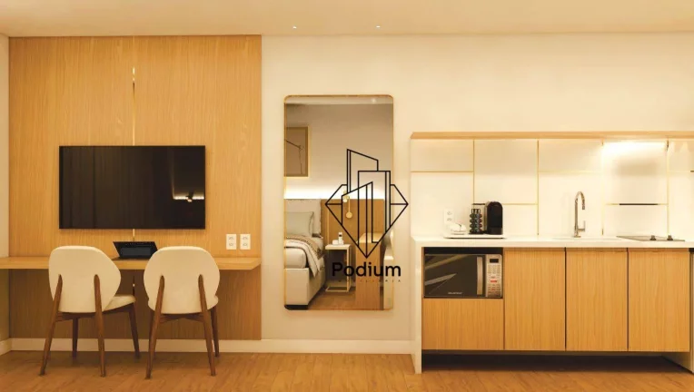 Imagem Flat com 1 dormitório à venda, 39 m² por R$ 750.369,18 - Tambaú - João Pessoa/PB