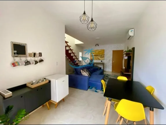 Imagem Vendo Lindíssima cobertura duplex nova com 3 dormitórios, 150 m² nas Toninhas - Ubatuba