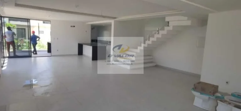 Imagem Vendo Casa Nova, em Condomínio Fechado, com 205m², 4 suítes, terraço gourmet e 3 vagas