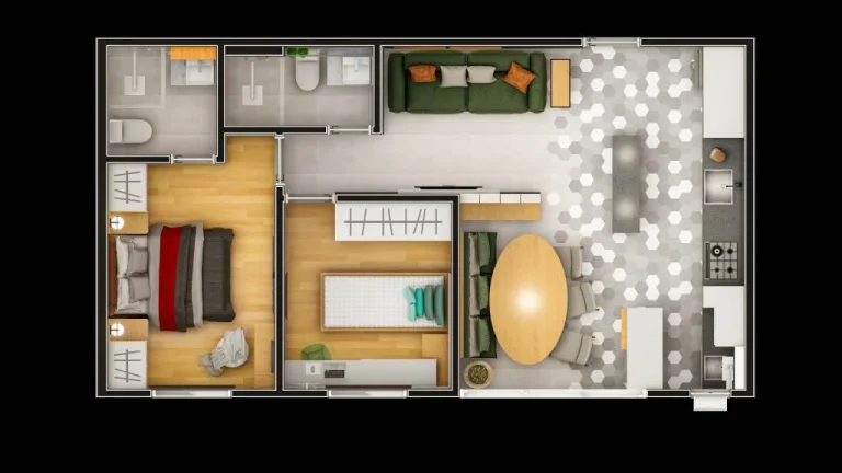 Imagem APARTAMENTO COM 55 m² - CAMPO GRANDE - SANTOS SP