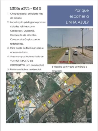 Imagem ÁREA À VENDA, 4758 M² POR R$ 2.379.000,00 - BOTAFOGO - MACAÉ/RJ