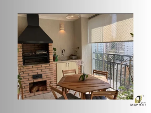 Imagem Apartamento de Luxo na Vila Andrade: 3 Quartos, 3 Suítes, 3 Vagas - 163m² - São Paulo-SP