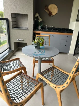 Imagem Apartamento novo e mobiliado com 2 dormitórios e 3 banheiros a venda à 200 metros da Orla do Itaguá em Ubatuba.