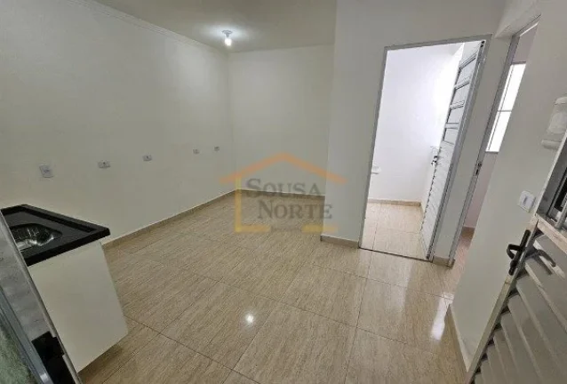 Imagem Casa em condomínio, 1 dormitório, sala integrada com a cozinha, banheiro social, área de serviço...