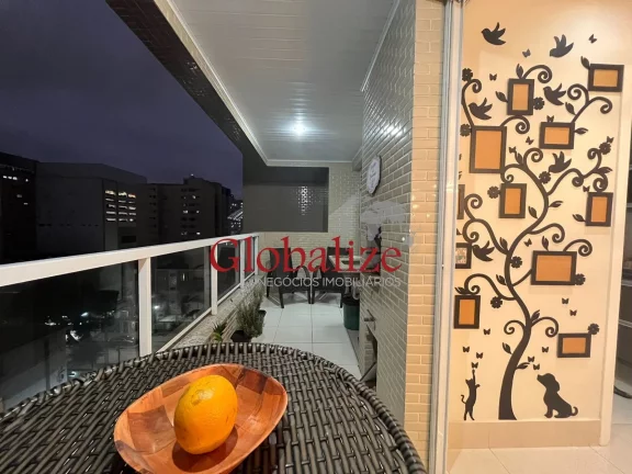 Imagem Apartamento de 2 dormitórios com suíte garagem demarcada varanda Gourmet no Gonzaga ! PORTEIRA FECHADA !
