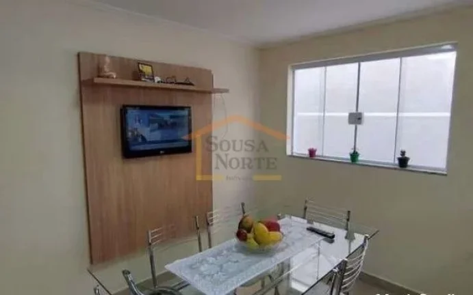 Imagem Excelente sobrado, 3 dormitórios, sendo 1 suíte com closet e varanda, mais 1 banheiro e 1 lavabo, ...