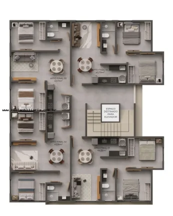 Imagem Apartamento à venda em Paratibe, João Pessoa/PB, 2 Qtos.