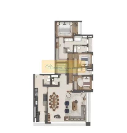 Imagem APARTAMENTO RESIDENCIAL em SÃO PAULO - SP, CERQUEIRA CÉSAR