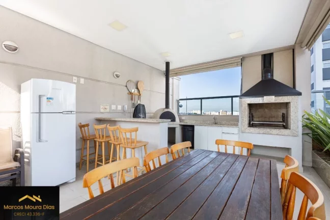 Imagem Apartamento Mobiliado à venda com 1 dormitório e 1 vaga na Vila Leopoldina - Portaria 24 hs, Edifício com Lazer e Gerador
