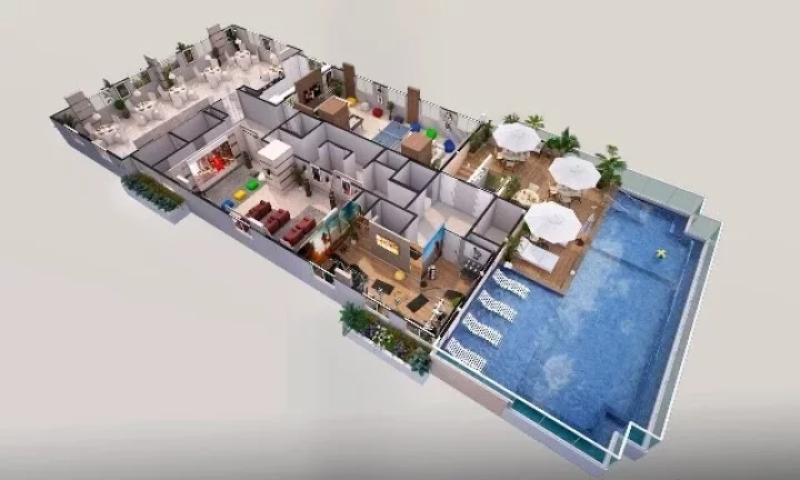 Imagem Apartamento com 2 dorms, Guilhermina, Praia Grande - R$ 312 mil, Cod: 1560