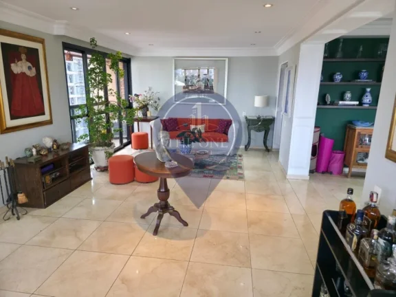Imagem Imóvel de luxo na Vila Mariana: Apartamento de 4 suítes, 5 banheiros e 4 vagas de garagem em São Paulo-SP.