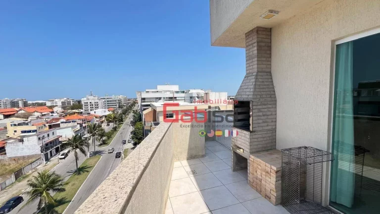 Imagem Cobertura com 4 dormitórios à venda, 130 m² por R$ 1.100.000,00 - Braga - Cabo Frio/RJ