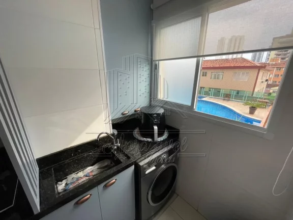 Imagem Apartamento para Venda em Praia Grande, Canto do Forte, 2 dormitórios, 1 suíte, 1 banheiro, 1 vaga