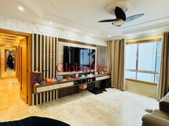 Imagem Apartamento à venda com 123m², 3 quartos, 1 suíte, 2 vagas, elevador por R$1.230.000,00 no Gonzaga em Santos