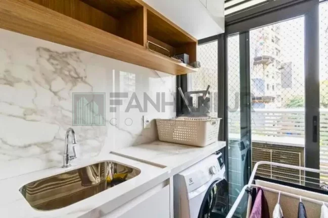 Imagem Apartamento de Luxo com 2 Quartos e 2 Suítes no Jardins, São Paulo - 97m², 2 Salas, 3 Banheiros e 1 Vaga de Garagem!