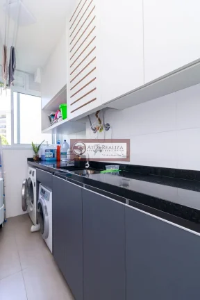 Imagem Quer morar em um verdadeiro Rosort no Alto da Boa Vista? Apartamento de 86m2, planejados em todos os ambientes, com 2 Dormitorios, 1 Suíte, sala de Estar, sala de jantar, terraço coberto, terraço descoberto, piscinas, e lazer completo de Resort. Venha mor
