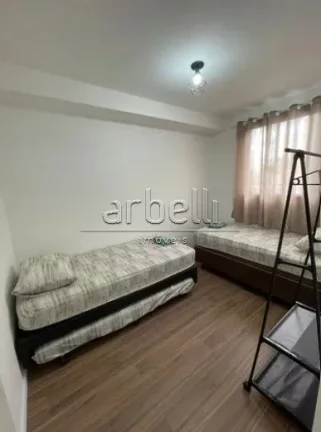 Imagem Apartamento com 31 M², 2 dormitórios, 1 banheiro social, cozinha integrada com a sala e varanda, s...