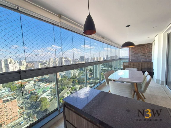 Imagem Apartamento para venda ou locação na Vila Leopoldina São Paulo SP com 3 dormitórios, 3 suítes, 2 vagas de garagem e 129m².