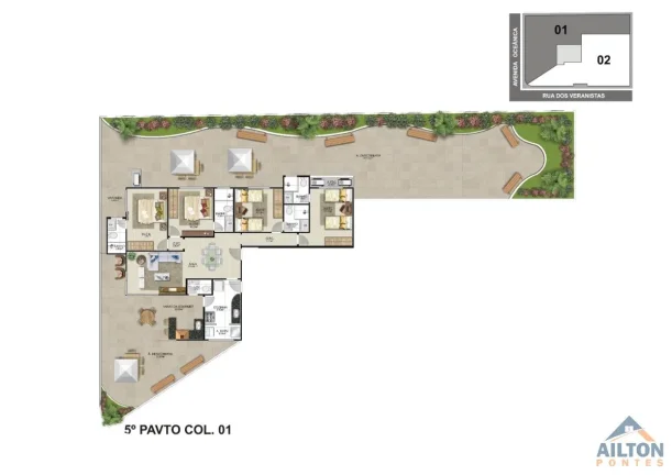 Imagem Lançamento Residencial Nogueira Branco na Praia do Morro - Guarapari/ES