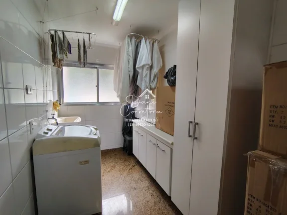 Imagem Lindo apartamento com 3 Suítes na orla das Pitangueiras com lazer, Guarujá-SP - 142m², 2 Salas, 4 Banheiros e 1 Vaga de Garagem!