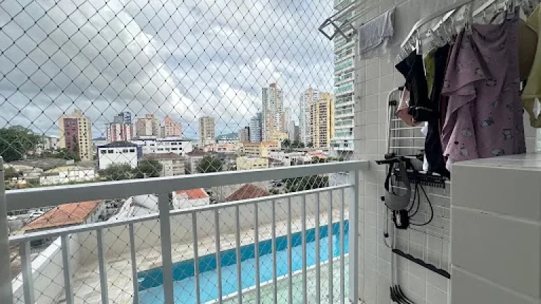 Imagem Apartamento com 3 dormitórios à venda, 119 m² por R$ 1.450.000,00 - Ponta da Praia - Santos/SP