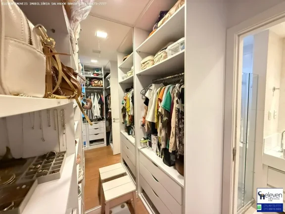 Imagem APARTAMENTO ALTO PADRÃO COM VISTA MAR EM PATAMARES  155M², 3 VAGAS, FINAMENTE DECORADO