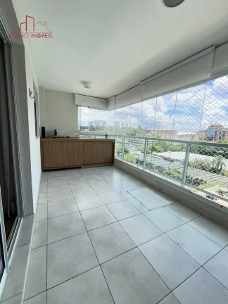 Imagem Apartamento 92 m² Mobiliado- 2 Vagas - Condomínio PANAMERICA - Santo Amaro