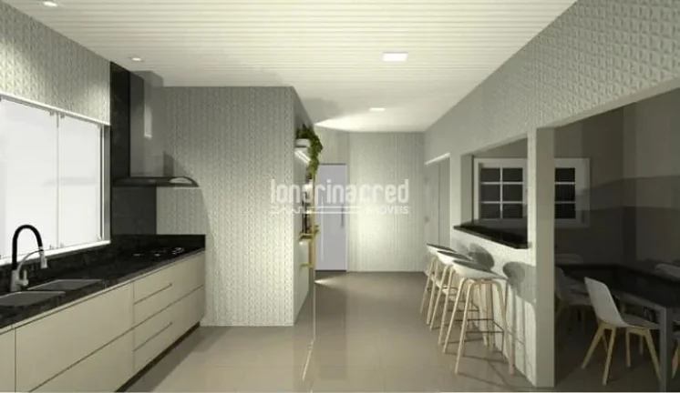 Imagem Casa à Venda em Ibiporã com 3 Quartos, 2 Banheiros, 4 Vagas de Garagem e 186 m² de Área Útil