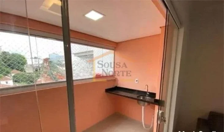 Imagem Apartamento 2 dormitórios, sendo 1 suíte, sala para 2 ambientes, cozinha com armários, área de s...